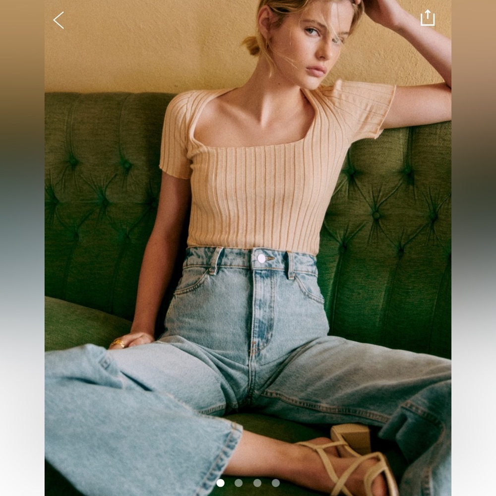 Sezane Remy Top EUC